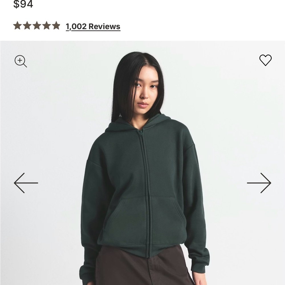 SKIMS Women's Zip up Hoodie